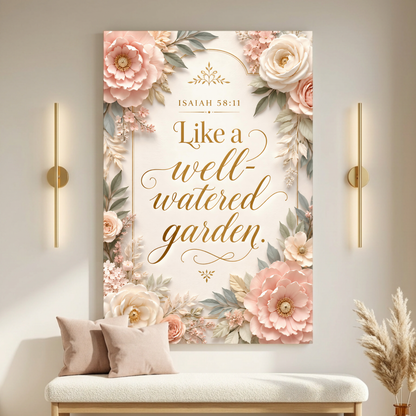 Like A Well-Watered Garden - Isaiah 58:11
