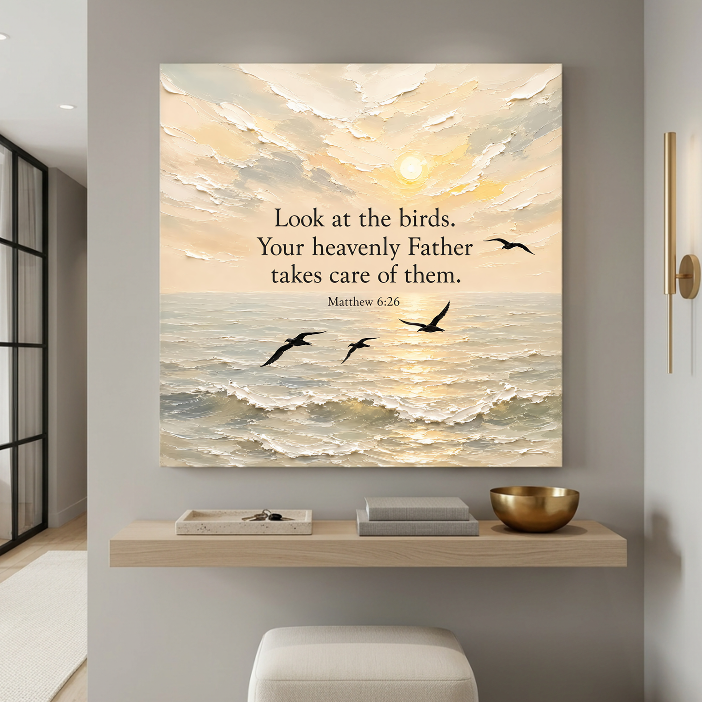 Look At The Birds Your Heavenly Father Takes Care Of Them - Matthew 6:26