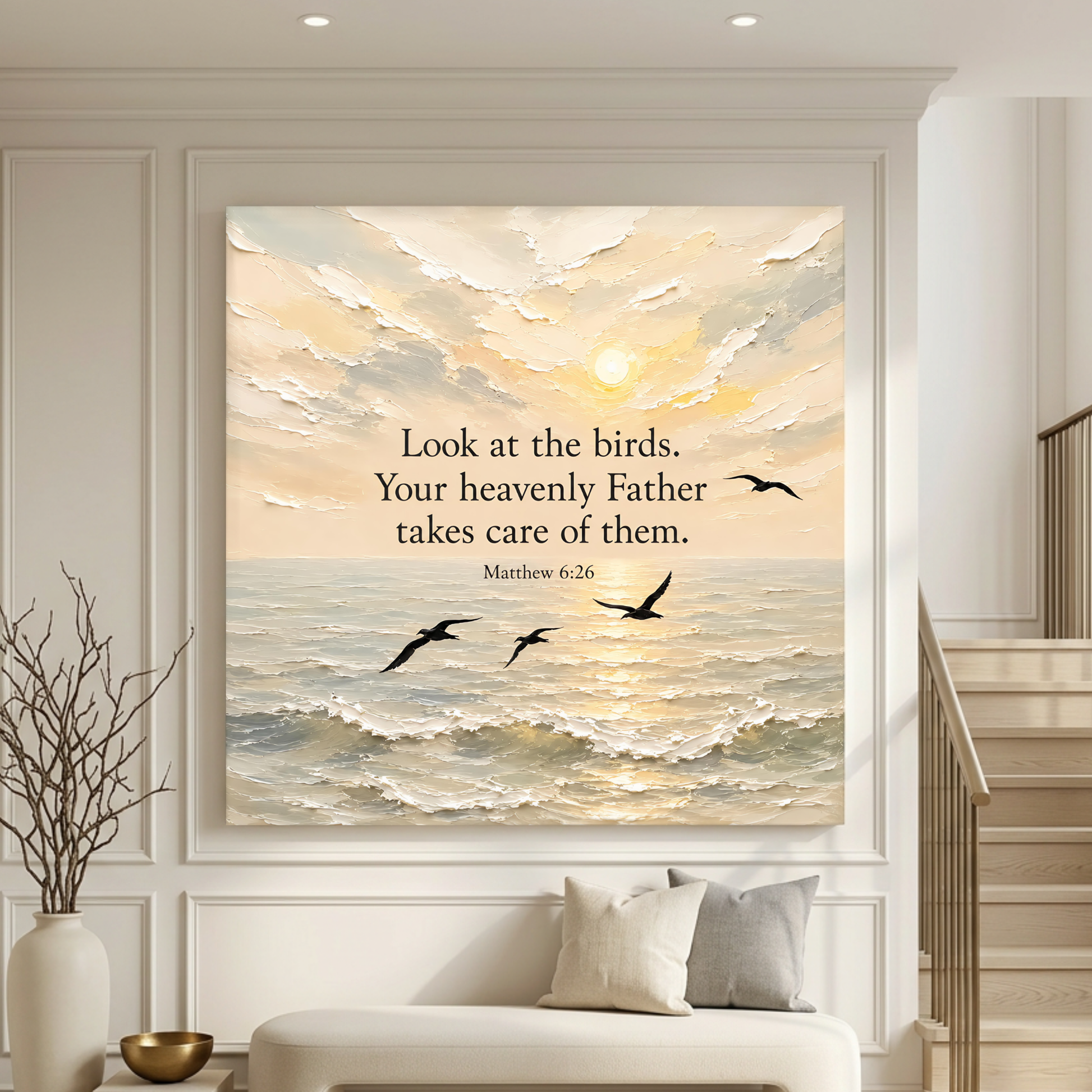 Look At The Birds Your Heavenly Father Takes Care Of Them - Matthew 6:26