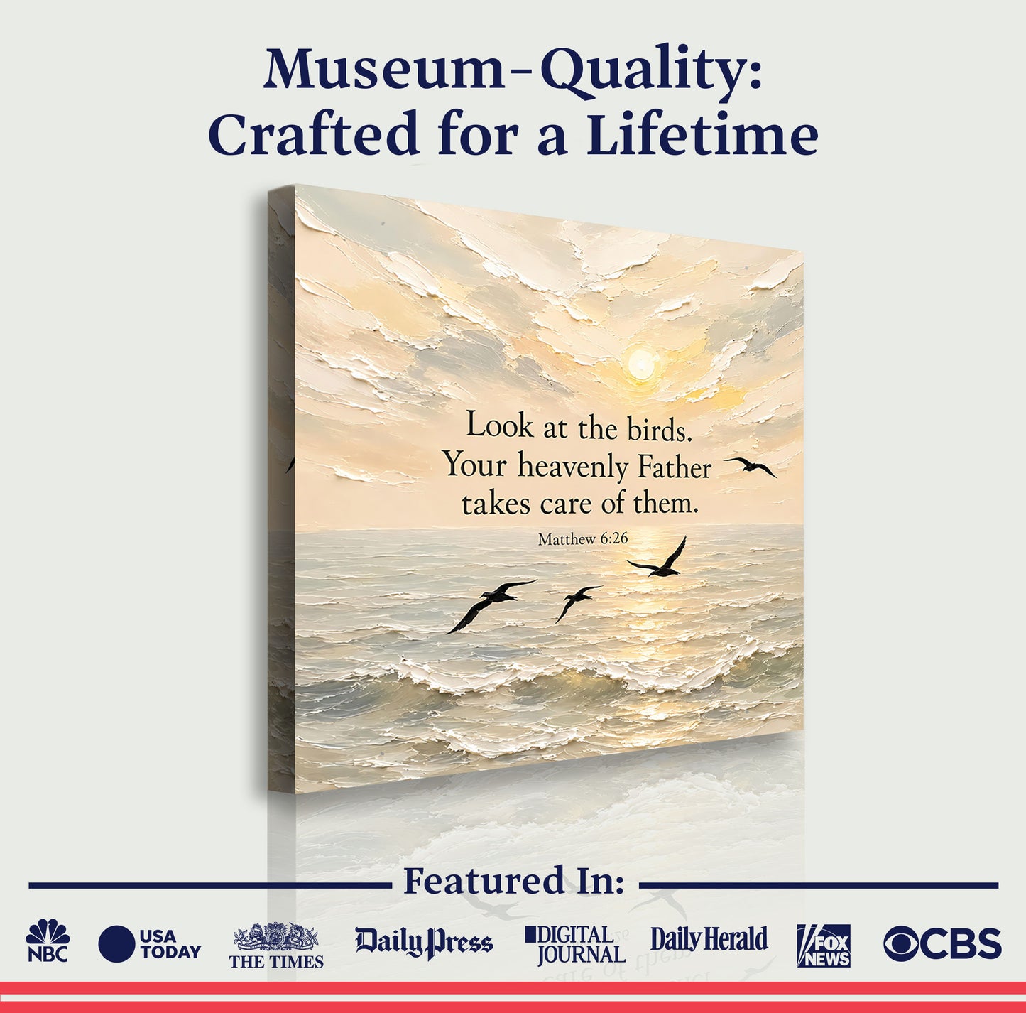 Look At The Birds Your Heavenly Father Takes Care Of Them - Matthew 6:26