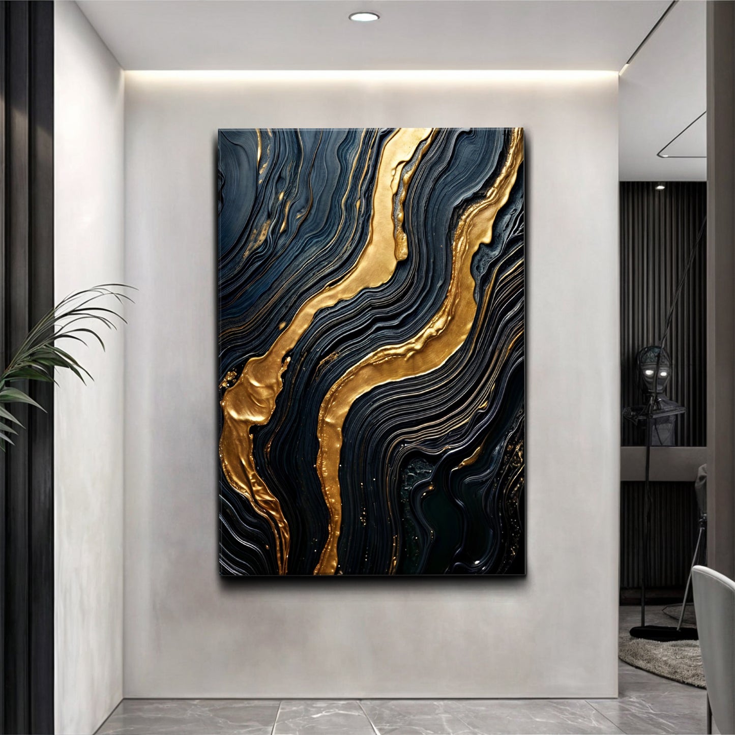 Lava Veins - Modern Wall Art