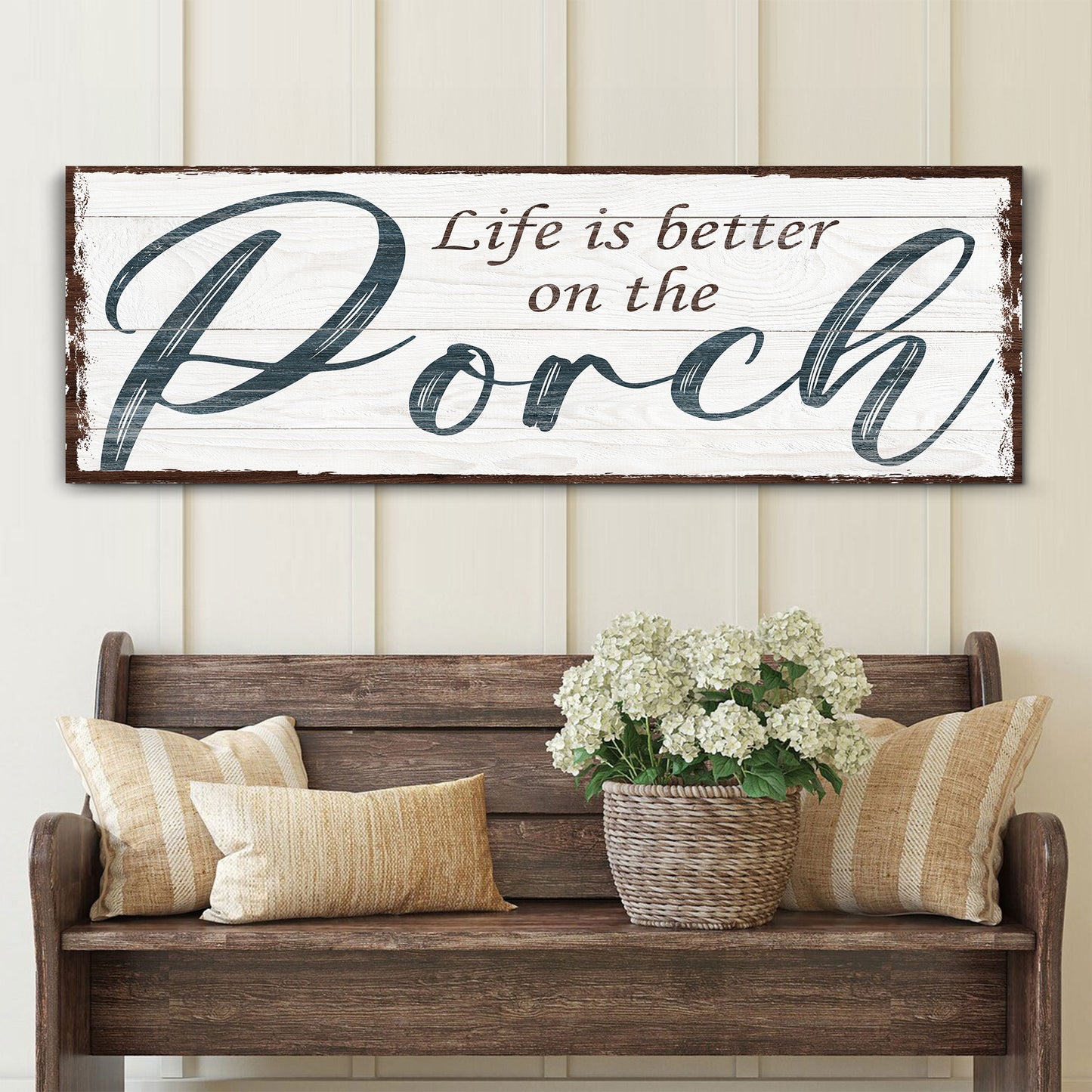 Life Is Better On The Porch Sign II