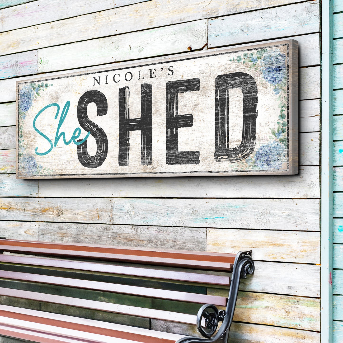 Personalized She Shed Sign XI