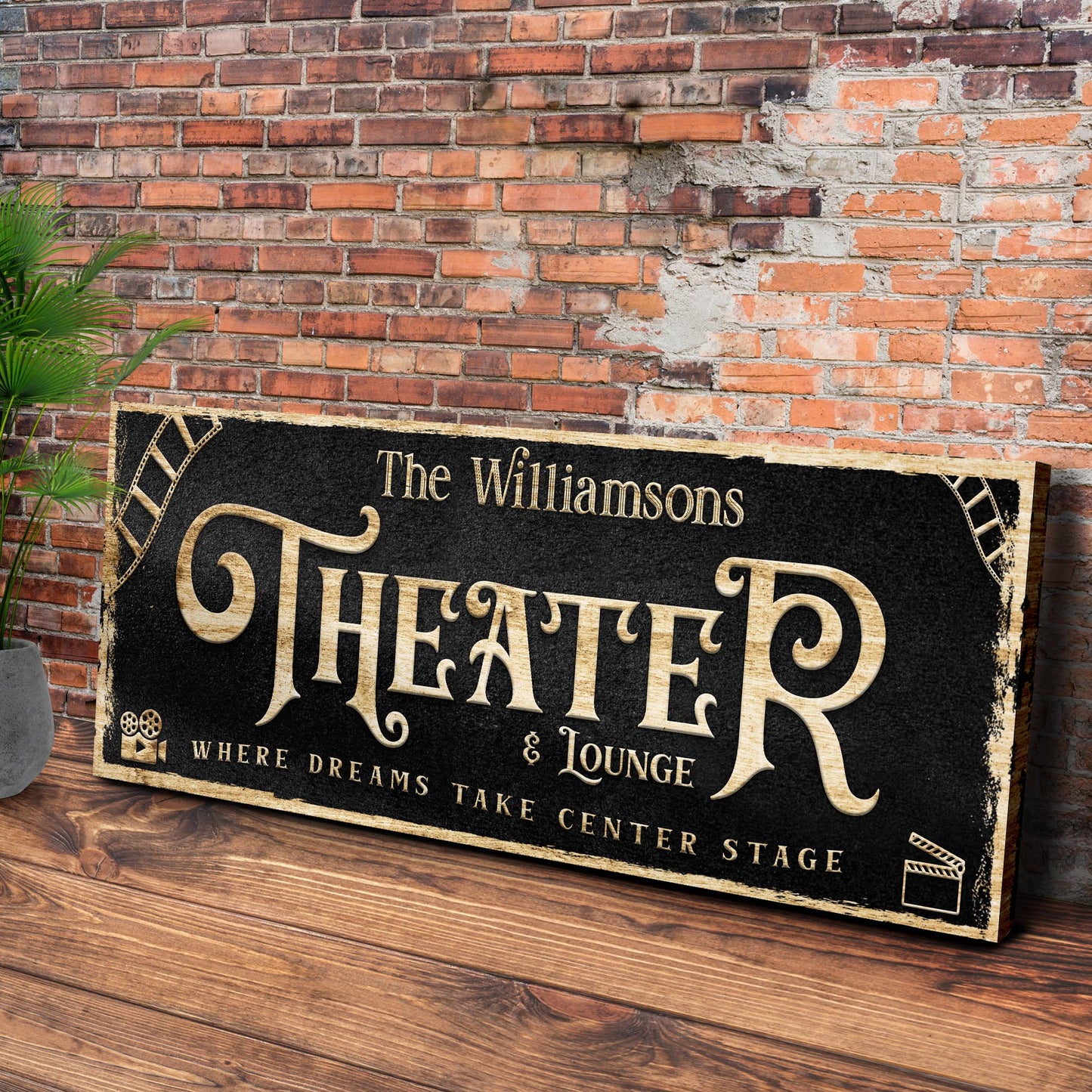 Theater Sign VI Style 2 - Image by Tailored Canvases