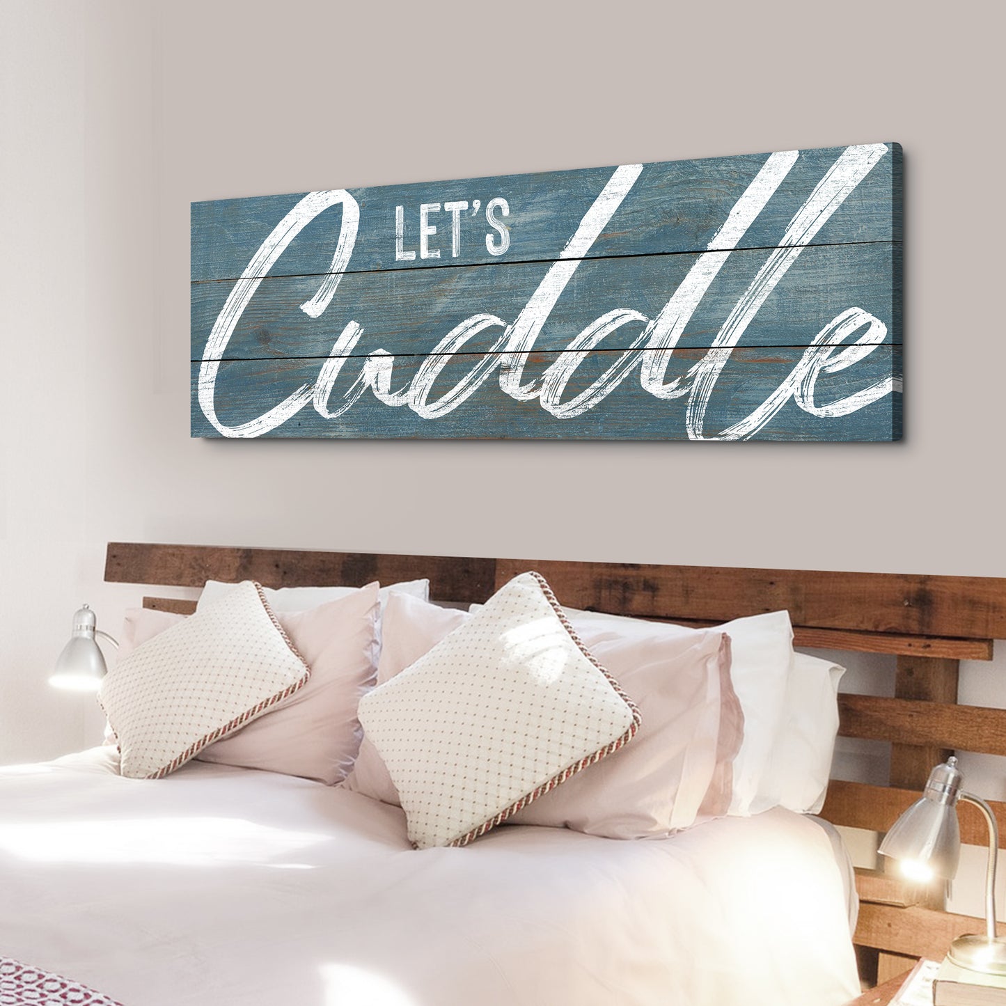 Let's Cuddle Sign