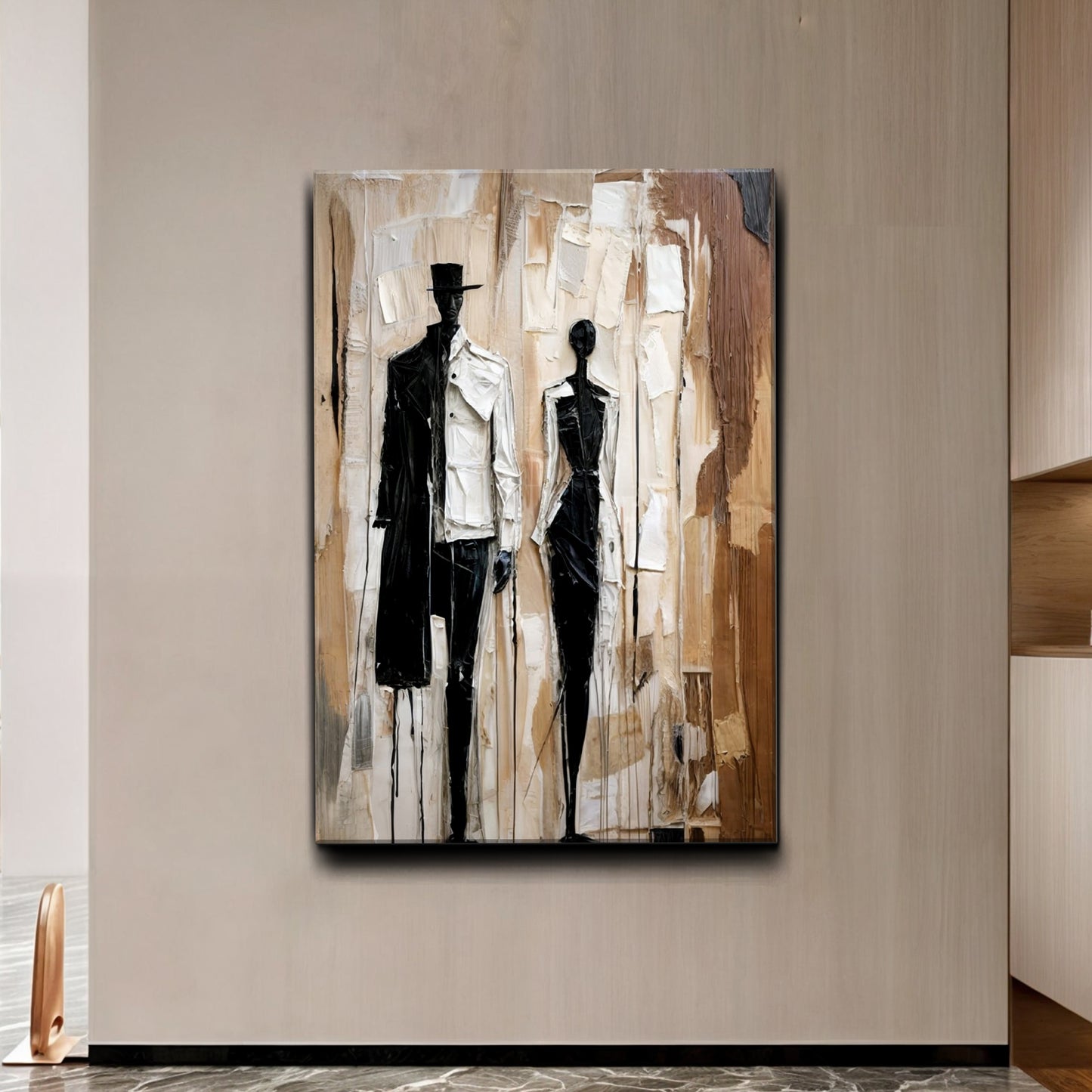 Monochrome Souls - Modern Wall Art