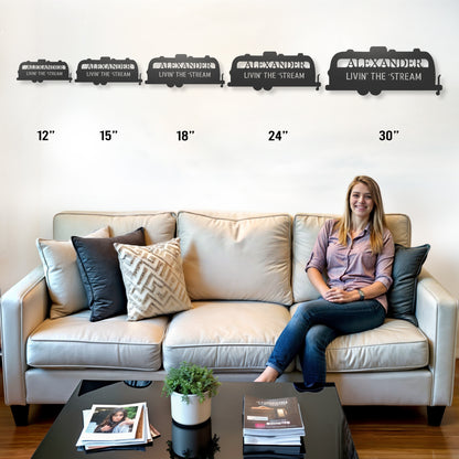 Airstream Monogram - Steel Sign