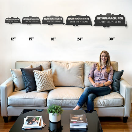 Airstream Monogram - Steel Sign