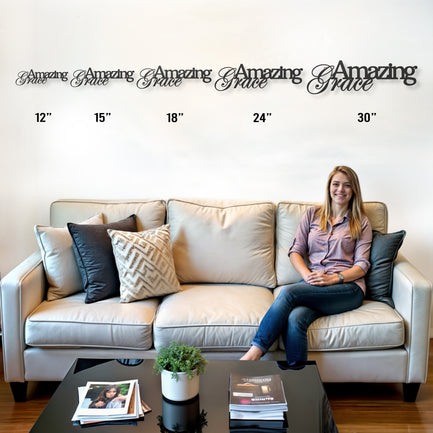 Amazing Grace - Steel Sign