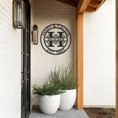 Personalized Metal Sign