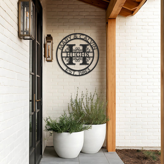 Personalized Metal Sign