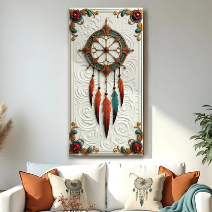 3D Whispering Feathers Wall Art III