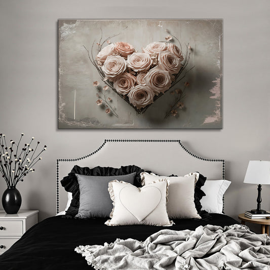 Floral Heart Wall Art