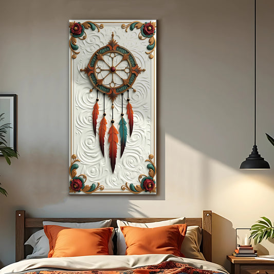 3D Whispering Feathers Wall Art III