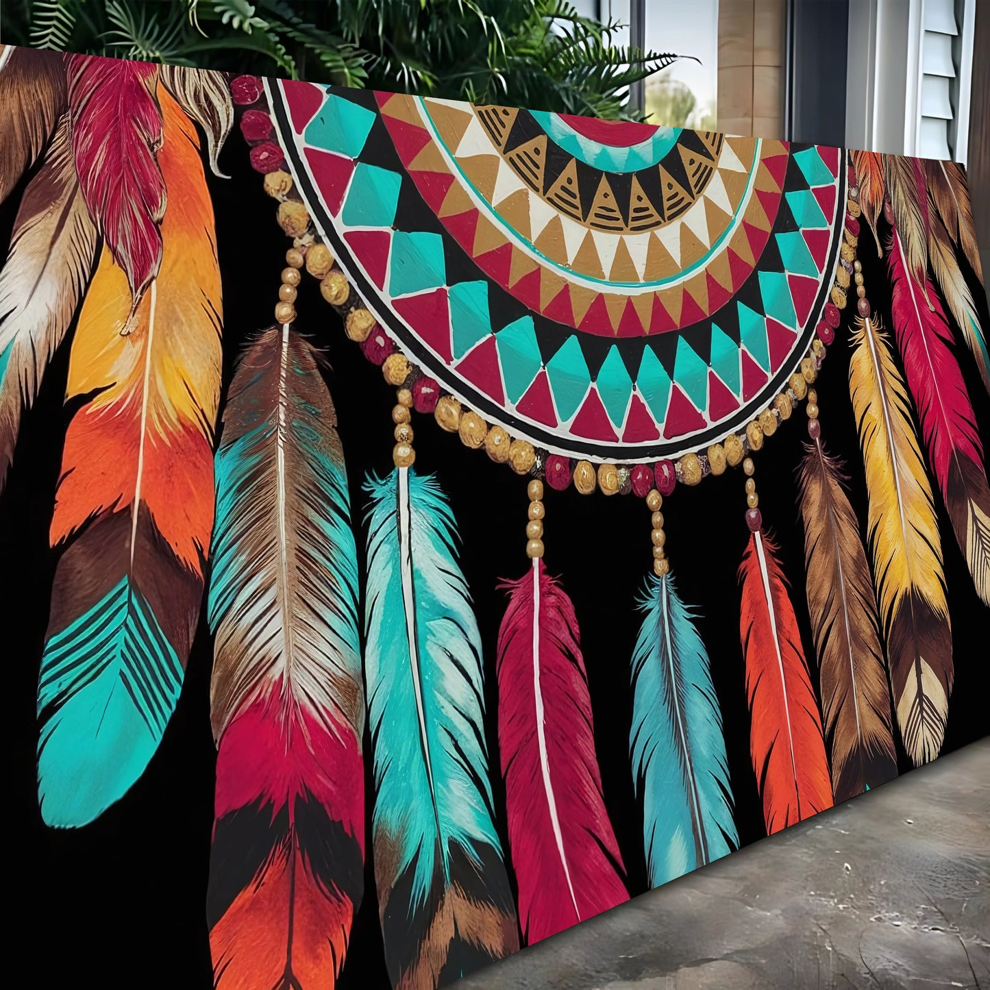 3D Whispering Feathers Wall Art