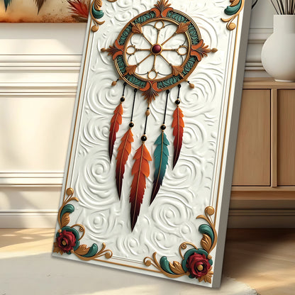 3D Whispering Feathers Wall Art III