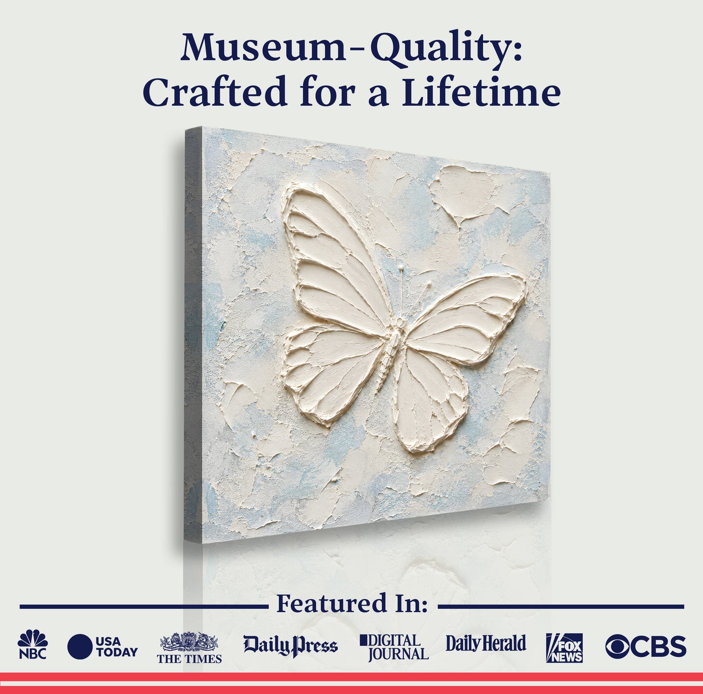 Serene Butterfly Relief