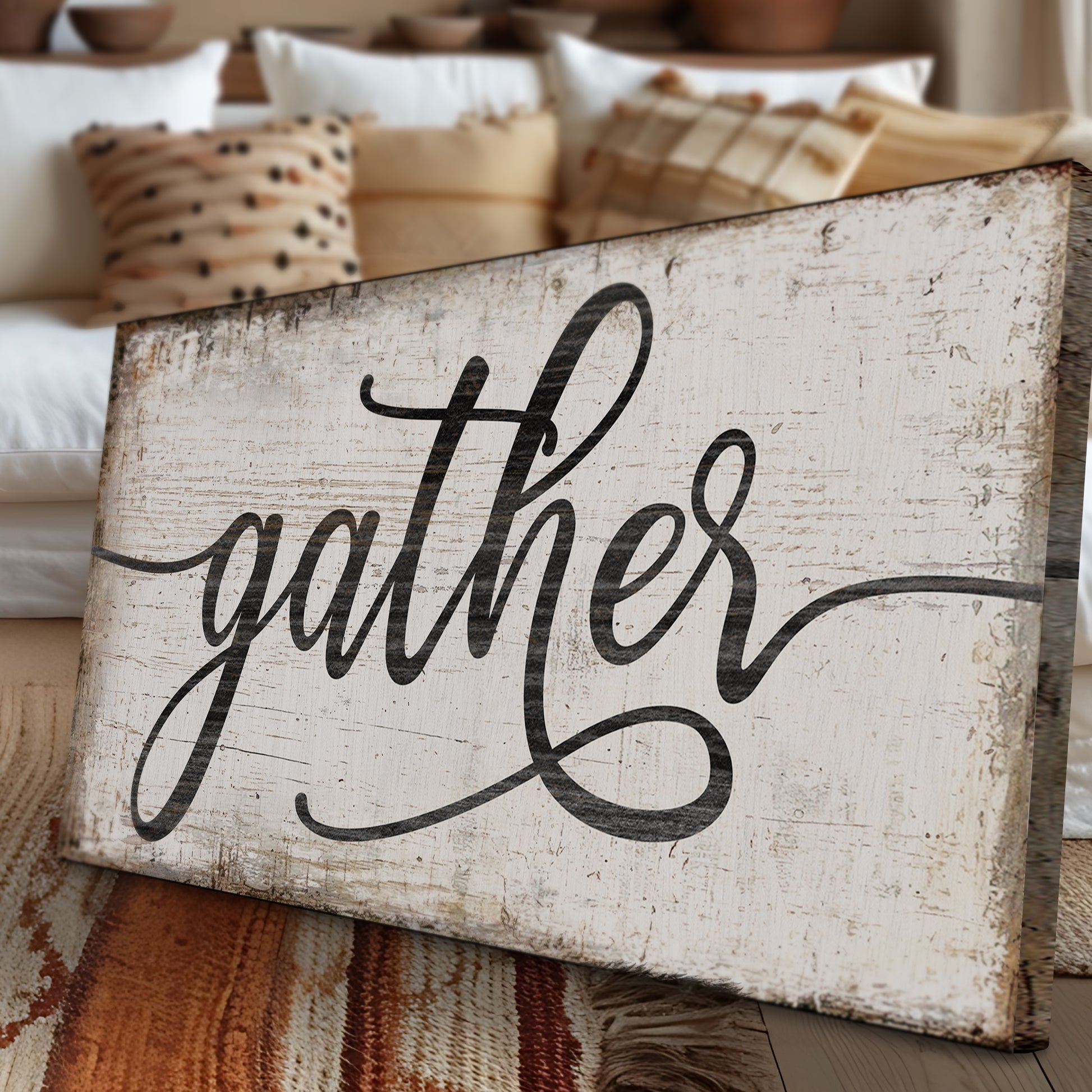 Gather Sign XI  - Image by Tailored Canvases