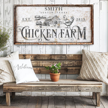 Rustic Vintage Farmhouse Sign IV