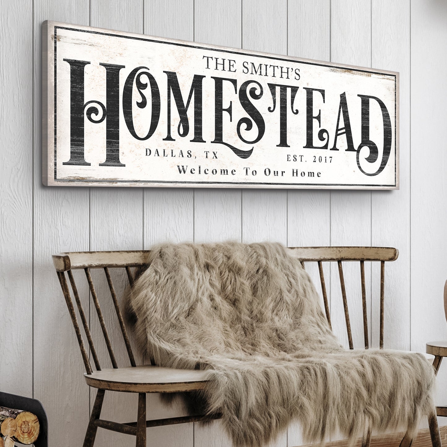 Vintage Homestead Sign III