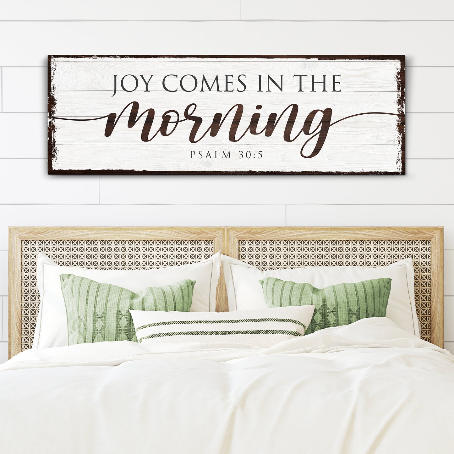 Joy Comes In The Morning Faith Sign II - Image by Tailored Canvases