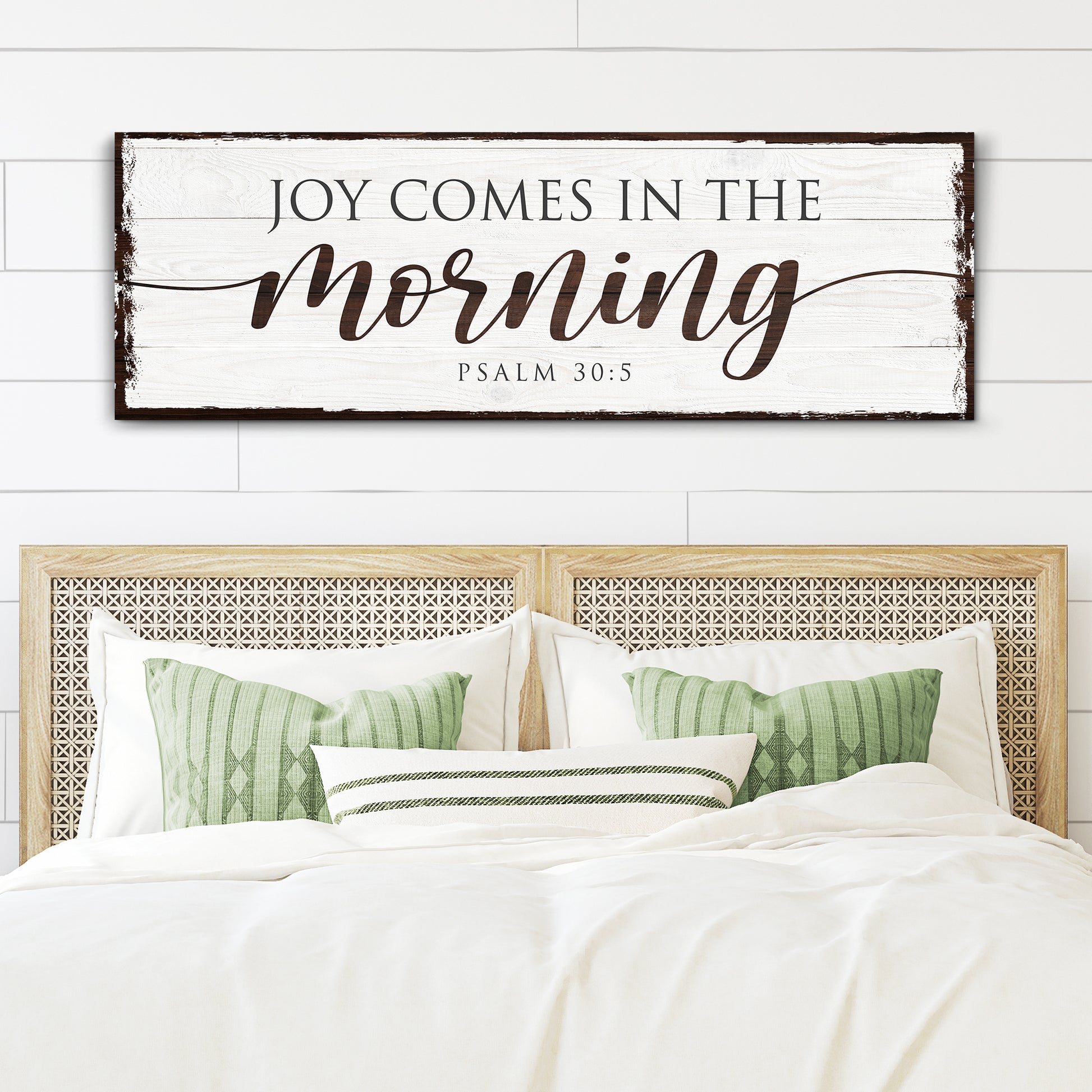 Joy Comes In The Morning Faith Sign II - Image by Tailored Canvases