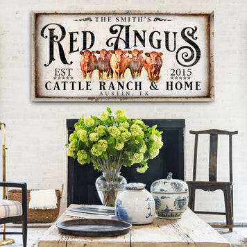 Red Angus Sign II