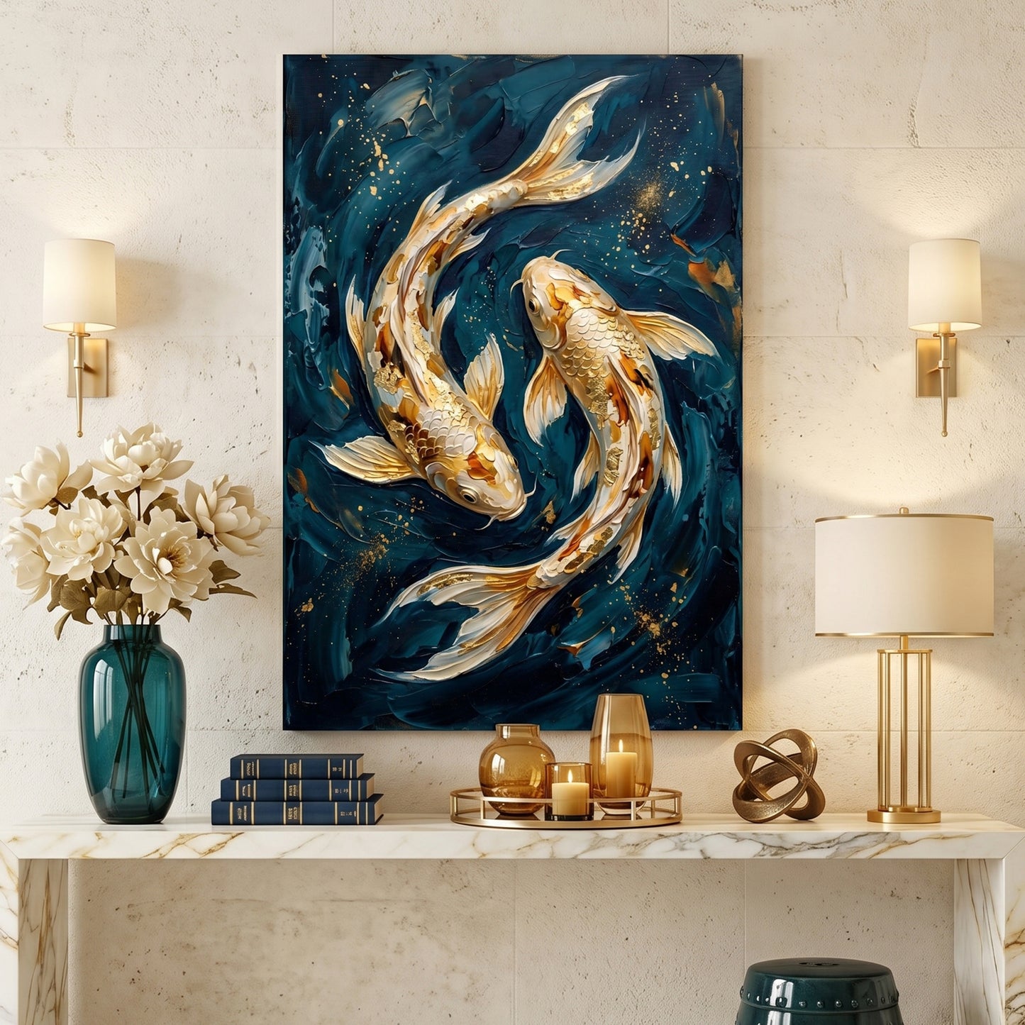 Majestic Koi Elegance