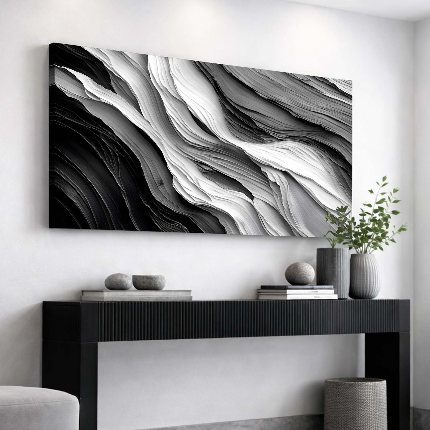 Minimalist Marble Flow