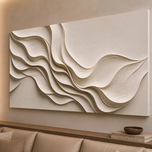 Minimalist Fabric Wave
