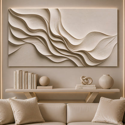 Minimalist Fabric Wave
