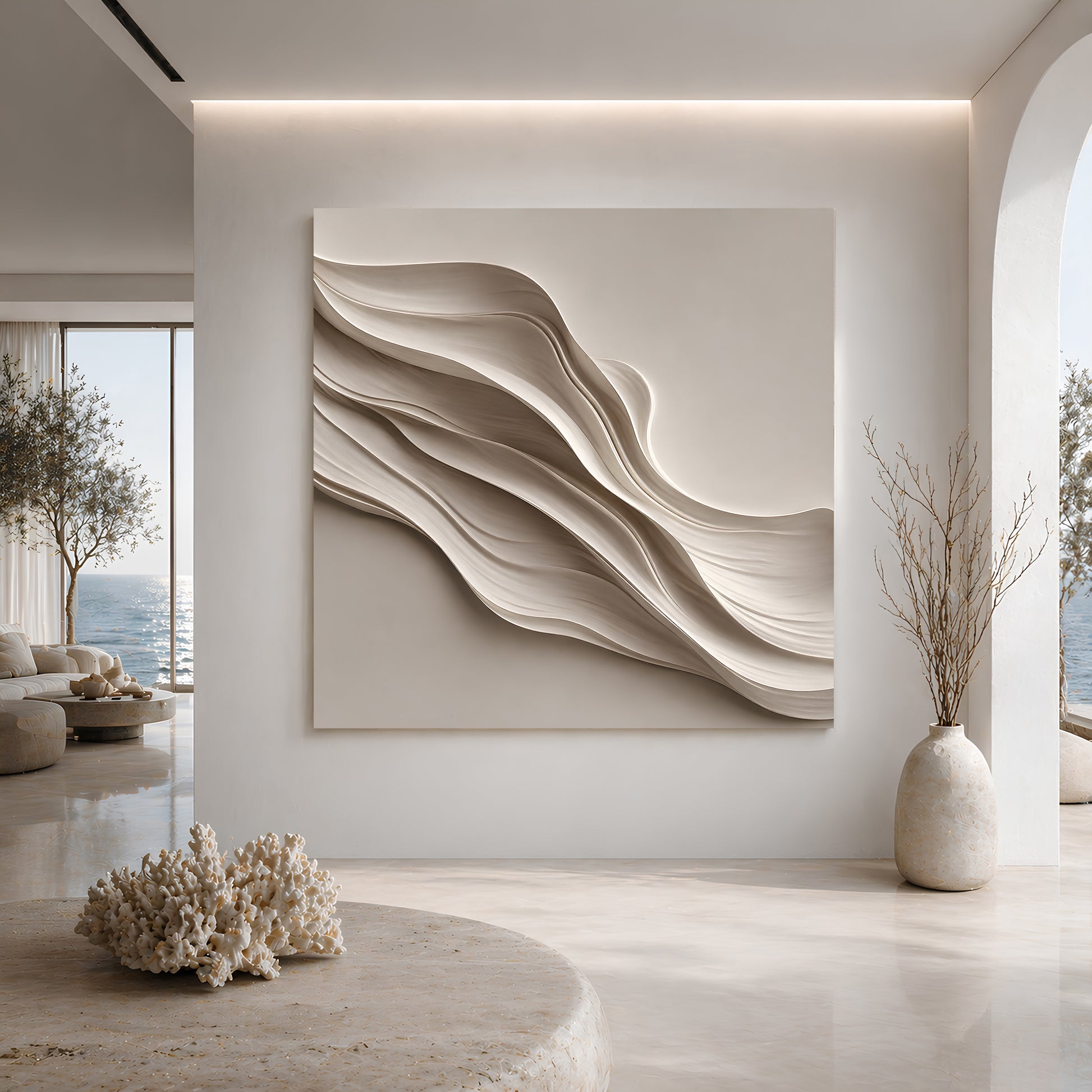 Modern Flowing Lines