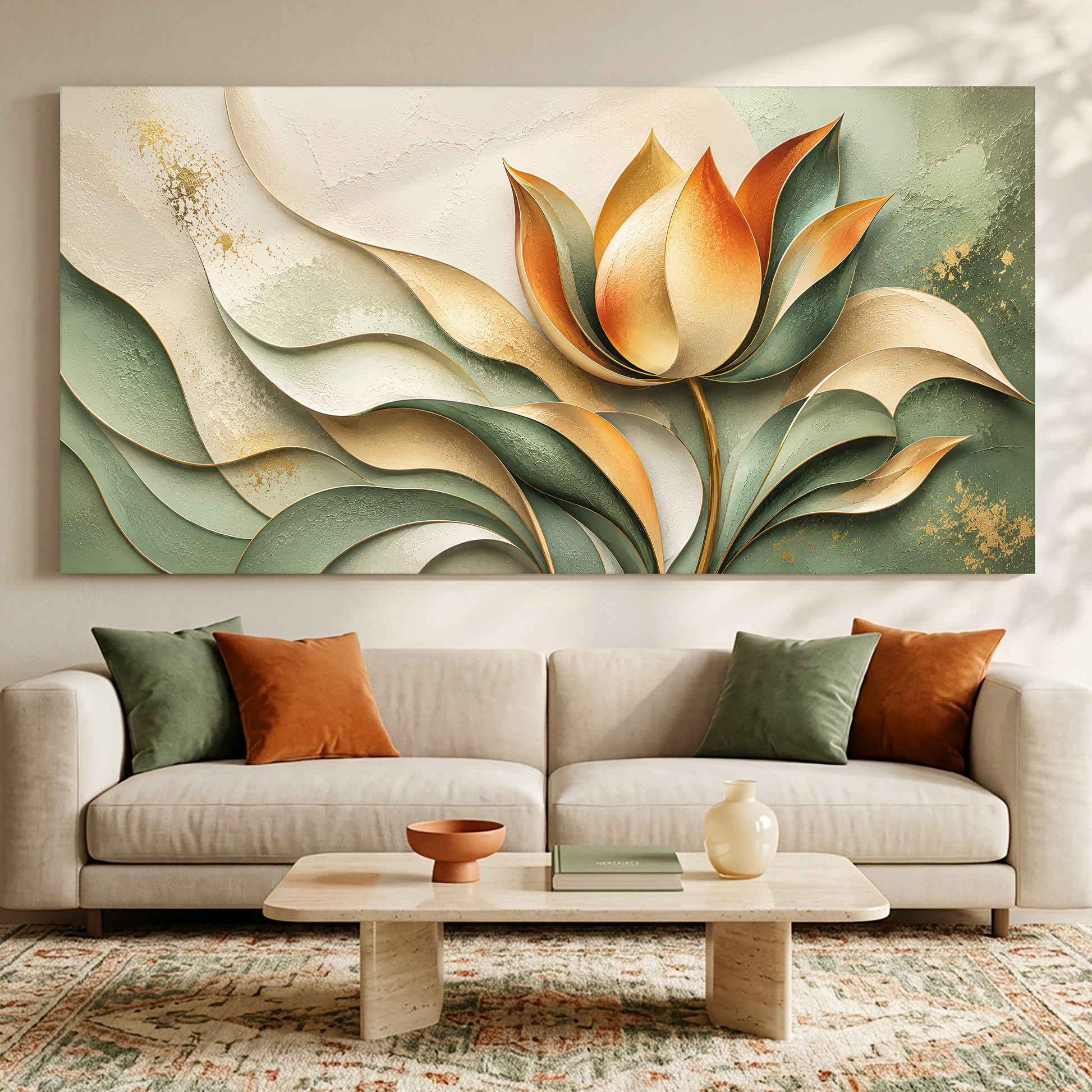 Modern Geometric Tulip