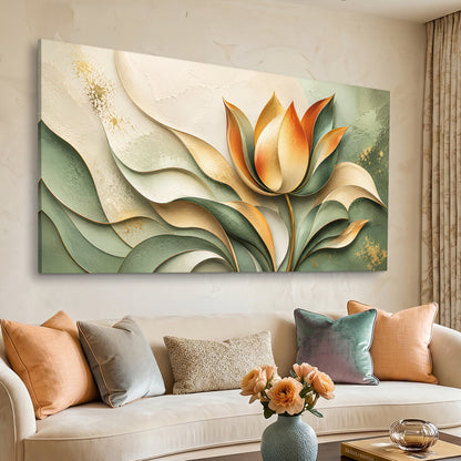 Modern Geometric Tulip