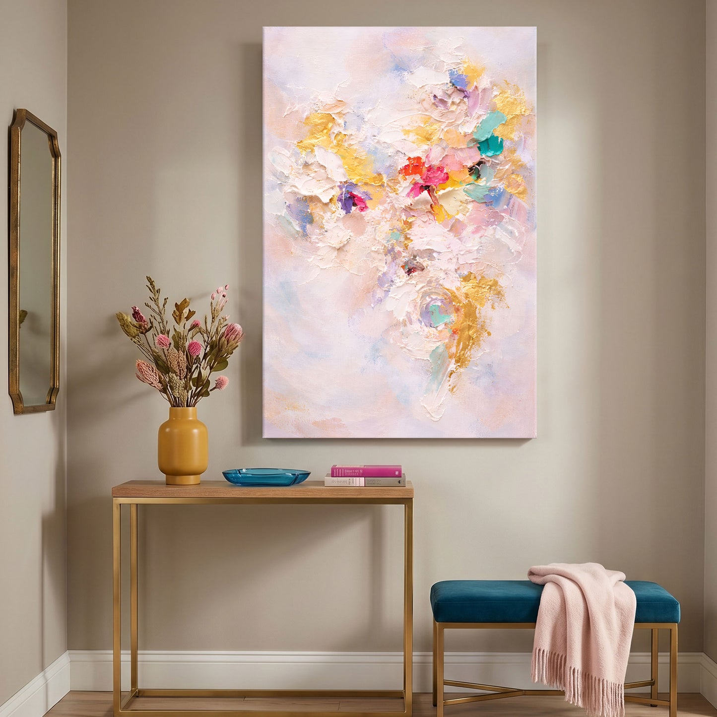 Modern Relief Abstract