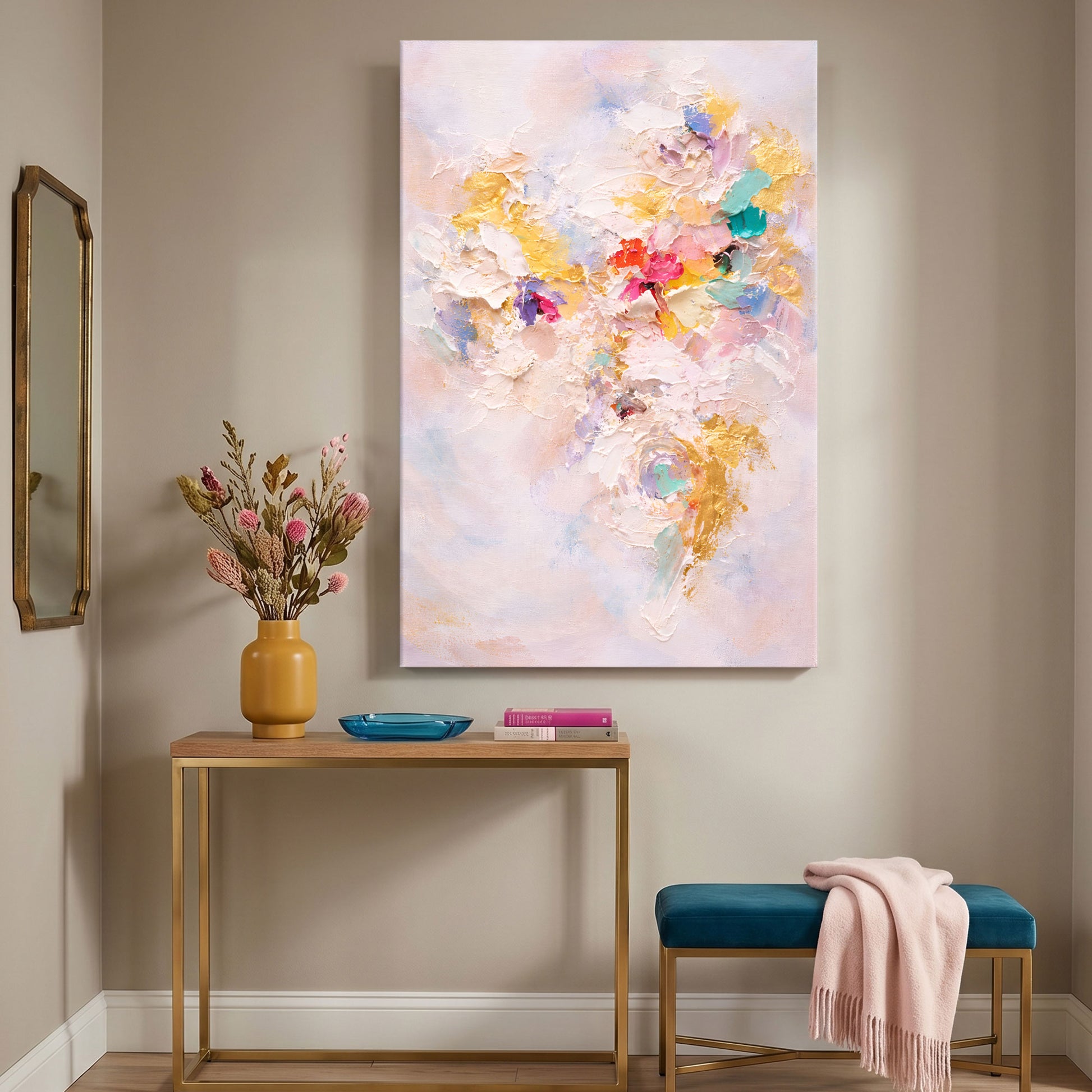 Modern Relief Abstract