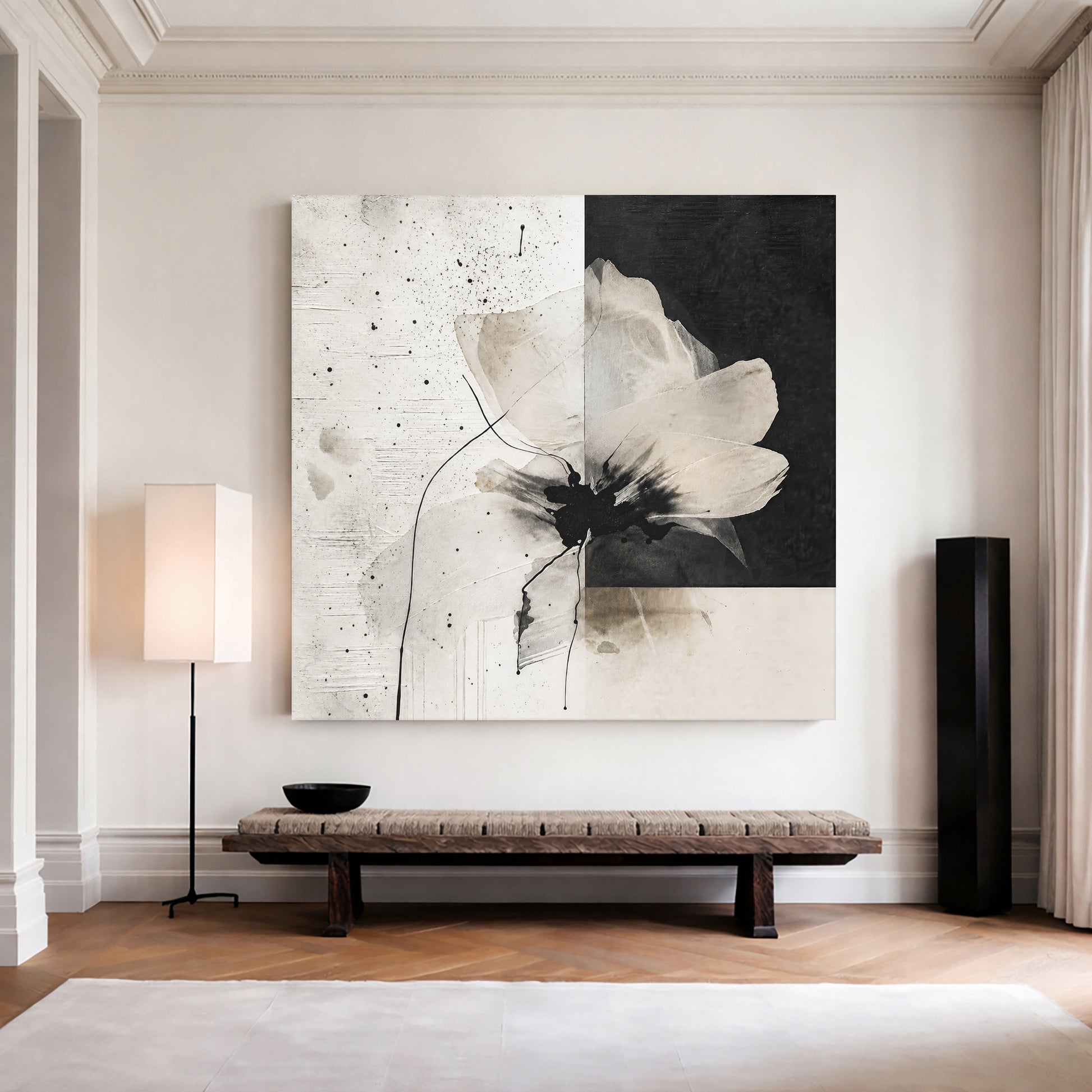 Monochrome Bloom Contrast