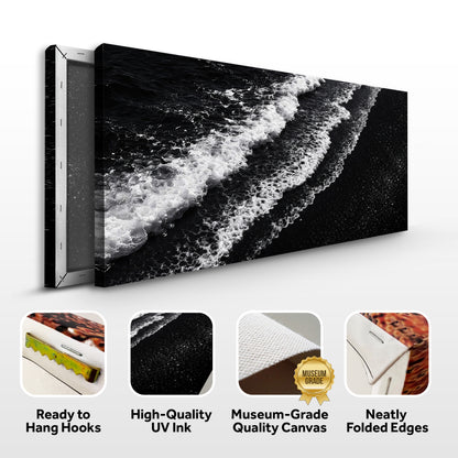 Monochrome Ocean Waves