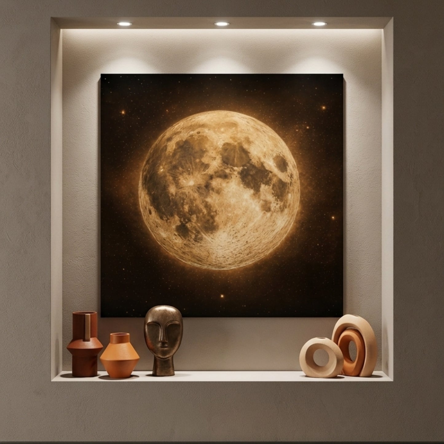 Moon On Warm Night