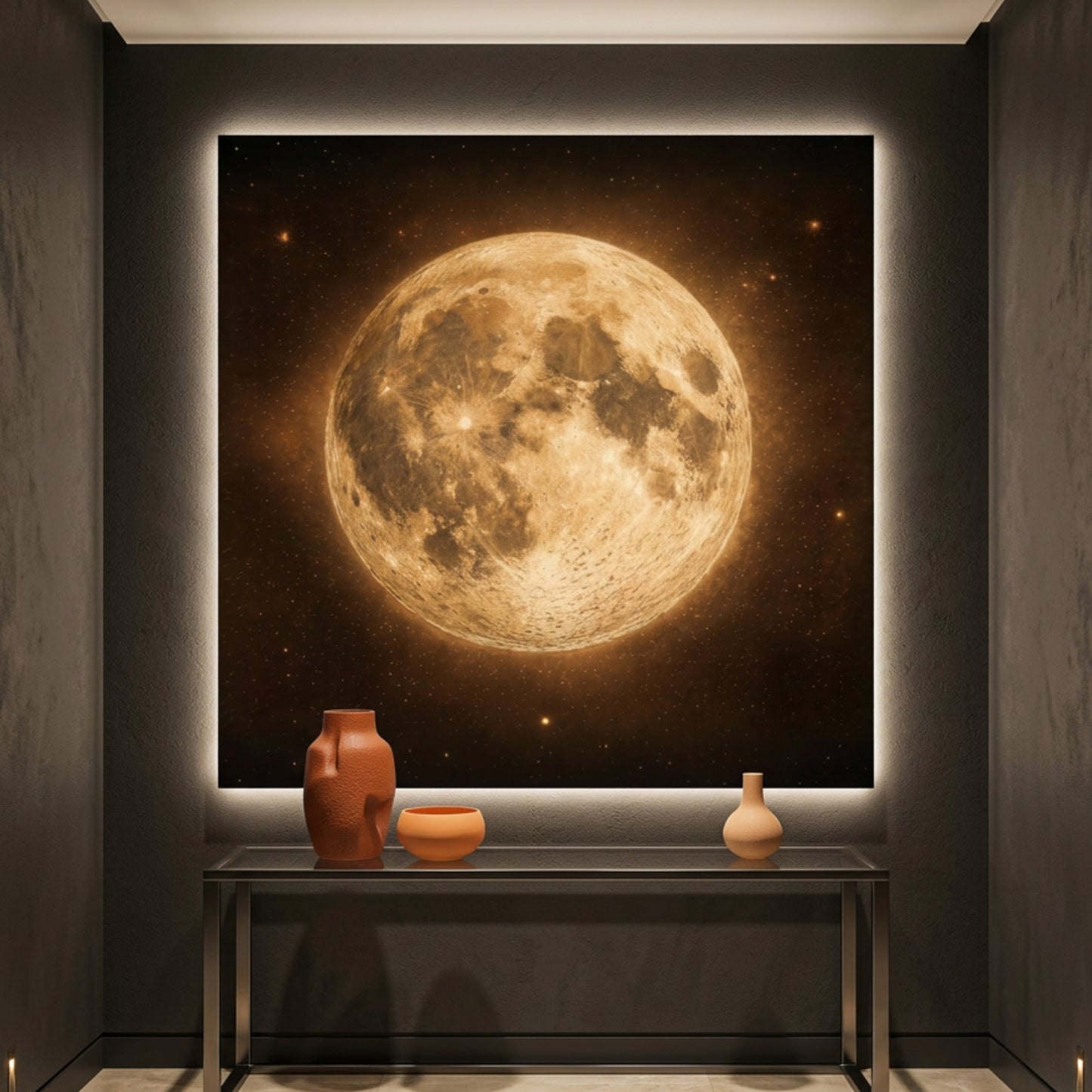 Moon On Warm Night