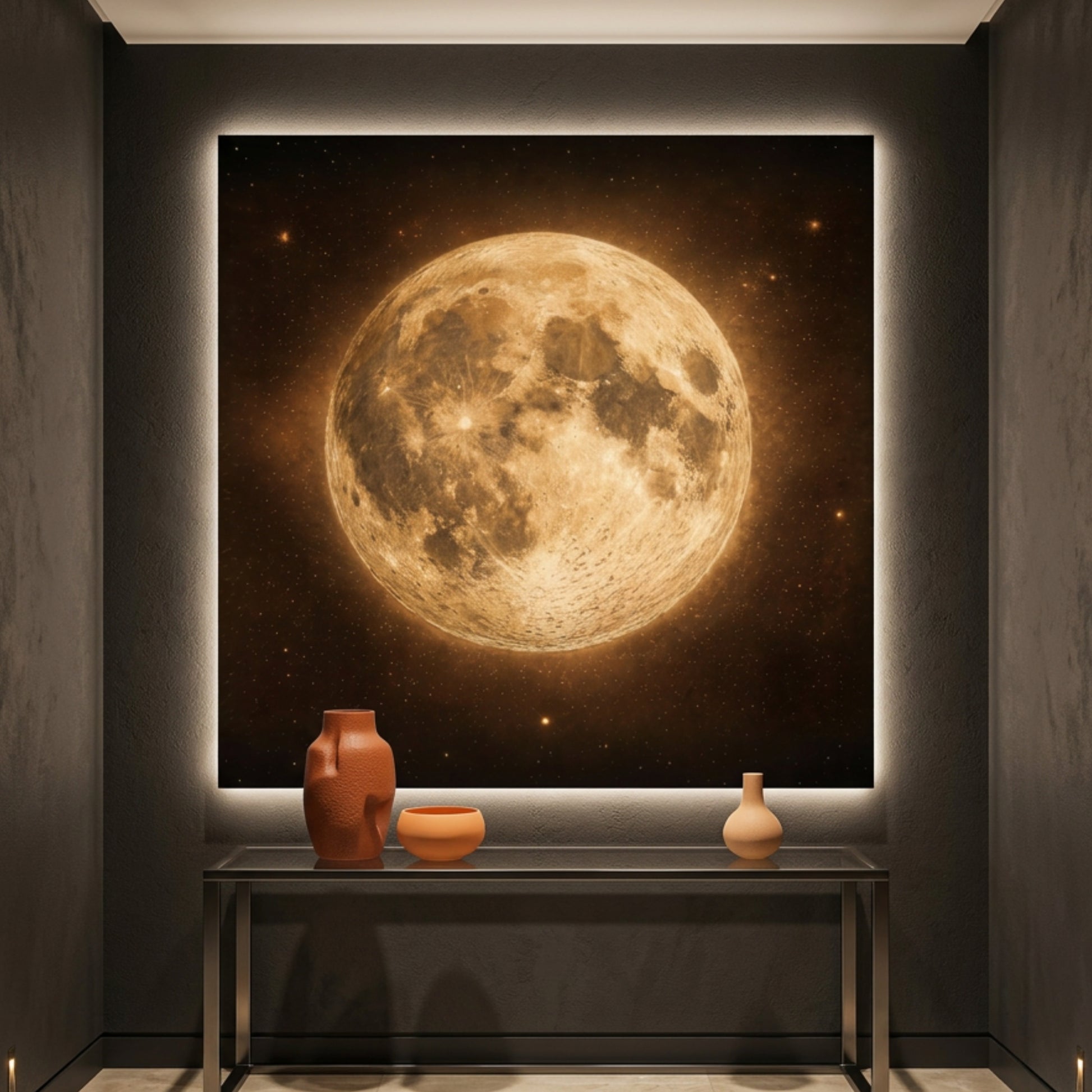 Moon On Warm Night