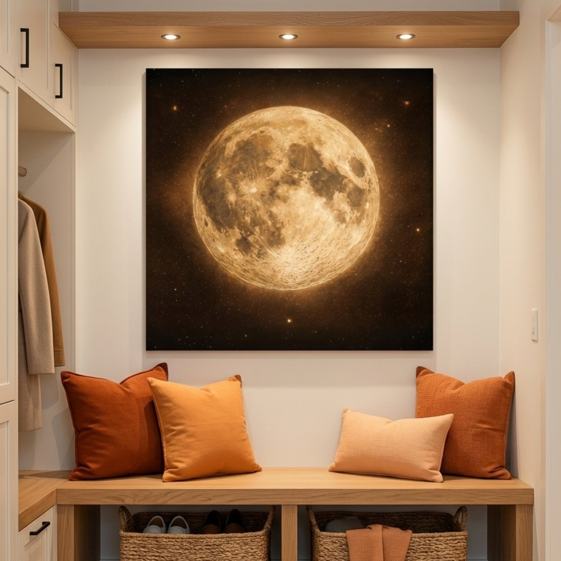 Moon On Warm Night