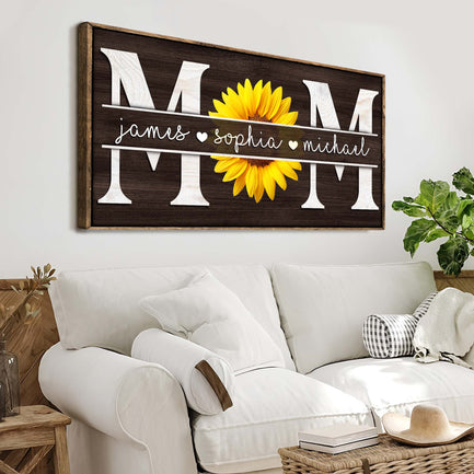 Mothers Day Personalized Gift  - Image by Tailored Canvases