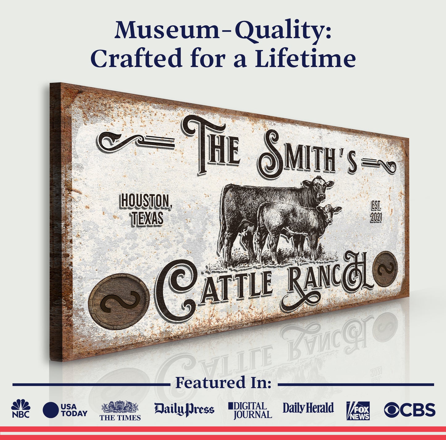 Branded Cattle Ranch Sign IV Specs - Image by Tailored Canvases