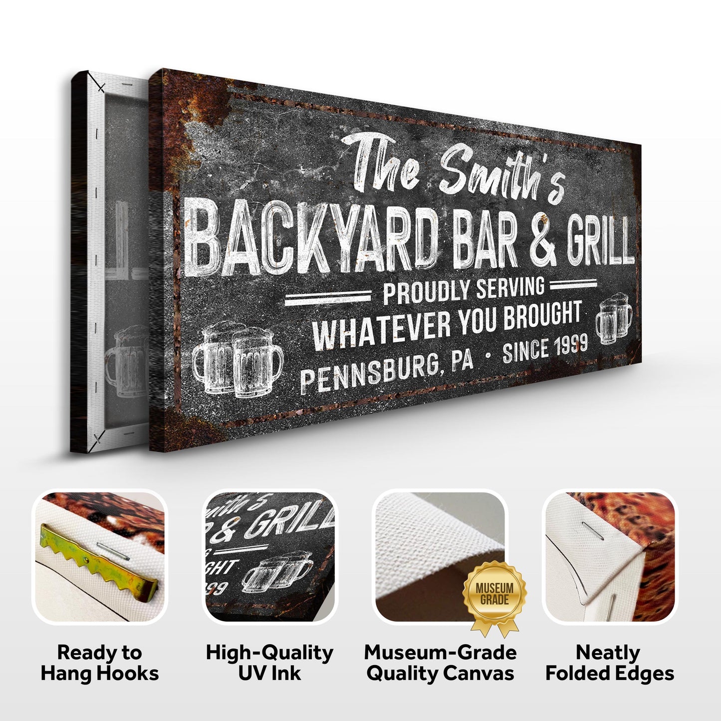 Backyard Bar & Grill Sign XXIII