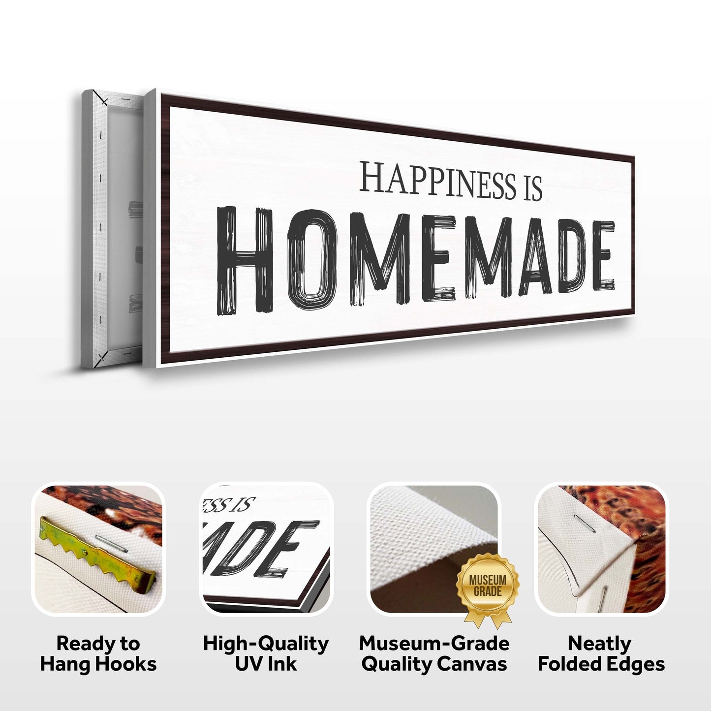 Happiness Is Homemade Sign