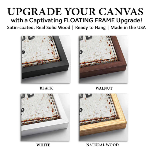 Save 33% When You Add A Frame To Your 12x36 Give It to God and Go to Sleep – Rustic Christian Wall Art for Peaceful Nights Canvas Now