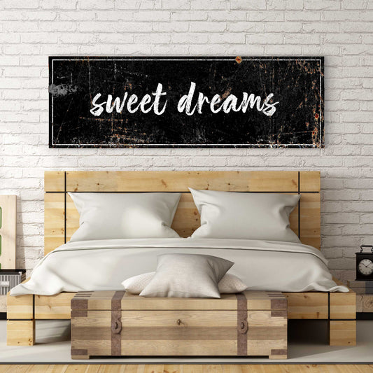 Sweet Dreams Sign Style 3 - Image by Tailored Canvases