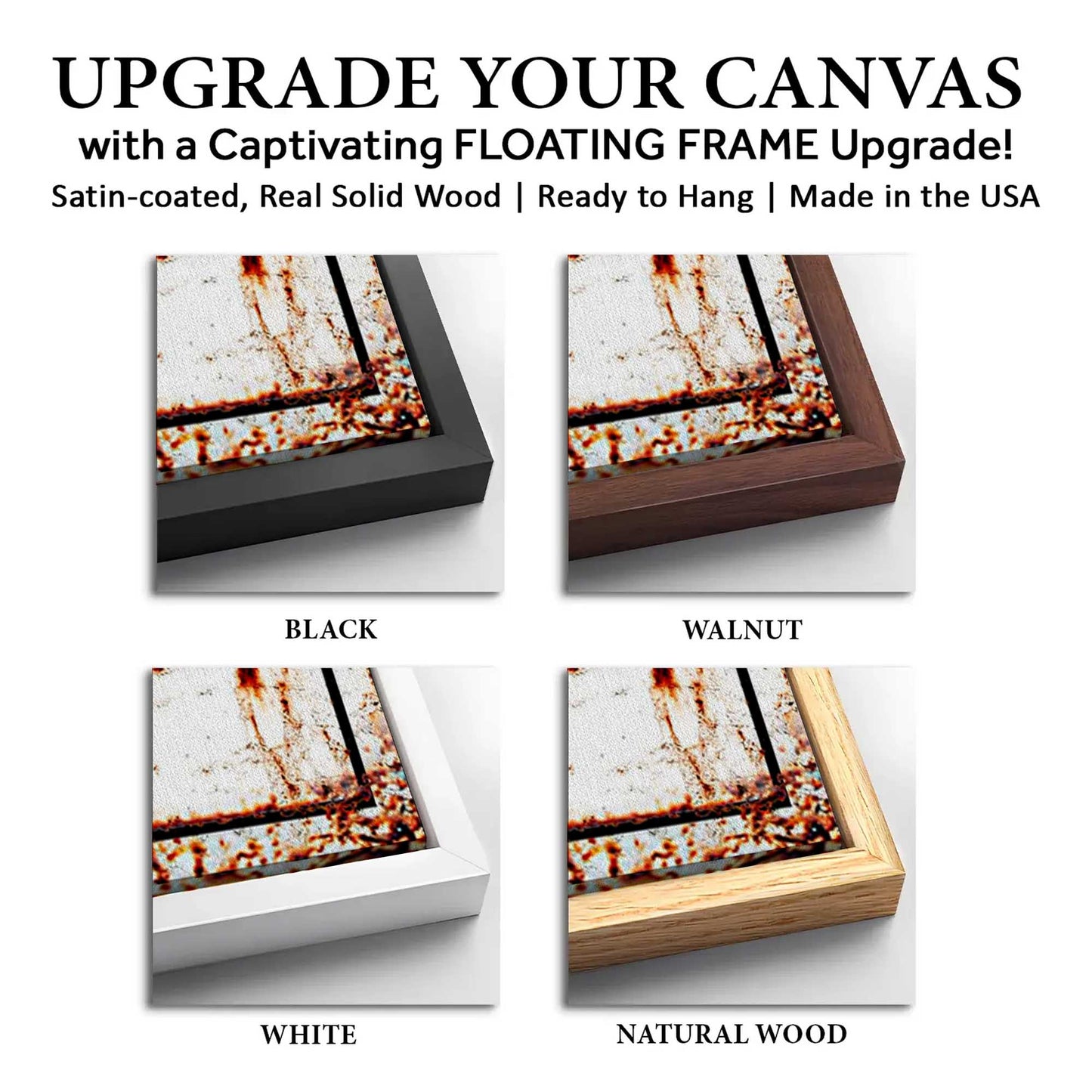 Save 33% When You Add A 60x20 Frame To Psalm 91: He Is My Refuge – Rustic Christian Wall Art for Living Room, Religious Decor for Home Canvas Now