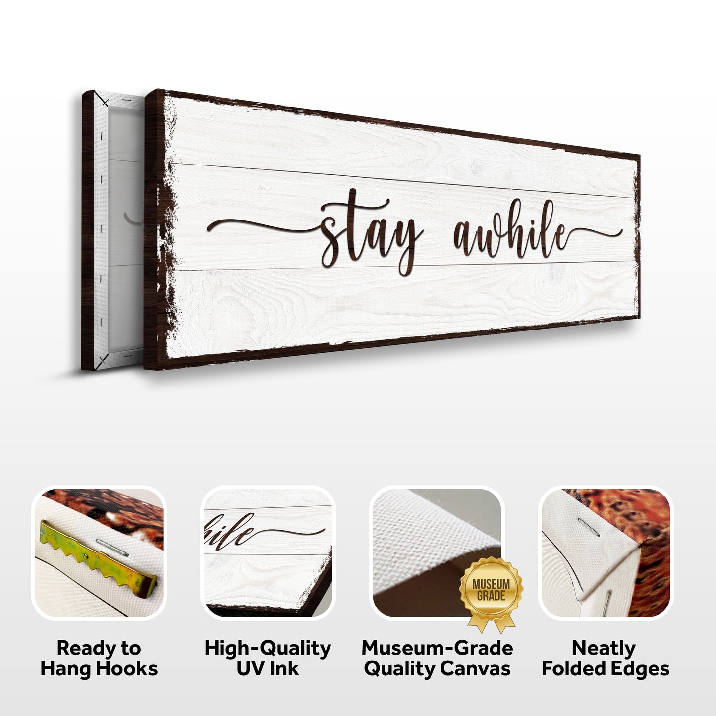 Stay Awhile Sign IV (Free Shipping)